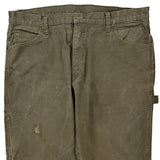 Dickies Carpenter Pants - 38W 32L Brown Cotton