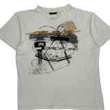Dale Jr Chase Authentics Nascar T-Shirt - Large White Cotton