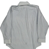 Ralph Lauren Striped Shirt - Large Blue Cotton