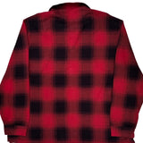 Polo By Ralph Lauren Checked 1/4 Zip - 2XL Red Cotton