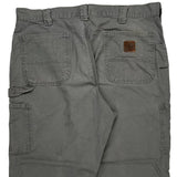 Carhartt Carpenter Trousers - 36W 31L Grey Cotton
