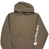 Carhartt Tall Hoodie - XL Brown Cotton