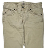 Ralph Lauren Cord Trousers - 34″ Waist Beige Cotton