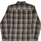 Carhartt Checked Flannel Shirt - Medium Black Cotton