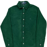 Polo By Ralph Lauren Shirt - Large Green Cotton