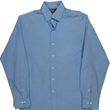 Polo By Ralph Lauren Shirt - Medium Blue Cotton