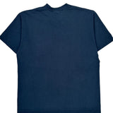 Nike Graphic T-Shirt - Medium Blue Cotton