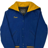 Holloway Varsity Jacket - Small Blue Wool
