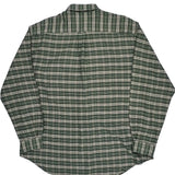 Nautica Checked Shirt - XL Green Cotton Blend