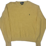 Polo By Ralph Lauren Sweater - No Size Yellow Cotton