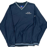 Seattle Seahawks Reebok Windbreaker - Large Navy Polyester