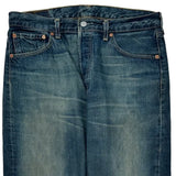 501 Levis Jeans - 34W 30L Dark Wash Cotton