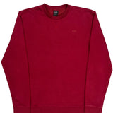 Oakley Long Sleeve T-Shirt - 2XL Red Cotton