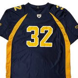Mountaineers Starter Football Football Jersey - 2XL Navy Polyester