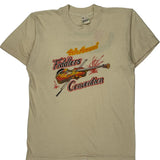 Memphis In May International Festival 1982 Screen Stars Single Stitch T-Shirt - Medium Cream Cotton Blend