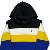Age 14-16 Polo By Ralph Lauren Striped Hoodie - Large Black Cotton