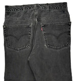 Made In USA 517 Levis Boot Cut Jeans - 33W 30L Gray Cotton