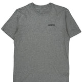 Responsibili-Tee Patagonia T-Shirt - Large Gray Cotton Blend