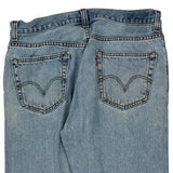 Levis 505 Jeans - 34W 30L Light Wash Cotton