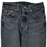 Levis Jeans - 24W UK 4 Grey Cotton