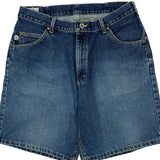 Lee Denim Shorts - 32W 9L Blue Denim