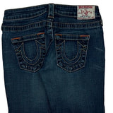 True Religion Slim Fit Jeans - 26W US 0 Dark Wash Denim