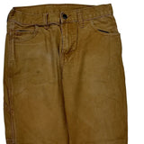 Dickies Carpenter Pants - 28W 29L Brown Cotton