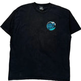Santa Cruz Graphic T-Shirt - 2XL Black Cotton