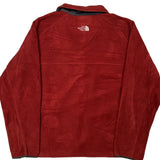 The North Face Fleece Jacket - XL Red Polyester