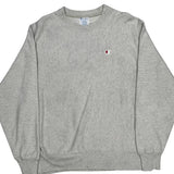Reverse Weave Champion Sweatshirt - Large Gray Cotton