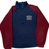 Since 1971 Nike Graphic 1/4 Zip - Large Blue Cotton