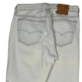 Levis Jeans - 33W 30L White Cotton
