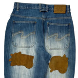 Nba Unk Nba Graphic Jeans - 31W 31L Blue Denim