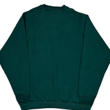 Blank Fruit Of The Loom Sweatshirt - XL Green Cotton Blend