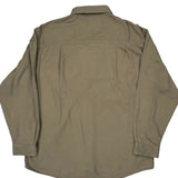 Prescott Tank Lines Carhartt Shirt - XL Khaki Cotton Blend