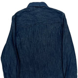 Levis Denim Shirt - Small Blue Cotton