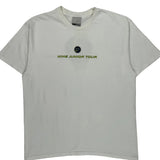 Nike Junior Tour Nike Graphic T-Shirt - Medium White Cotton
