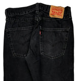 Levis 505 Jeans - 31W 32L Black Cotton