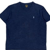 Polo By Ralph Lauren T-Shirt - Large Blue Cotton