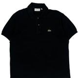 Lacoste Polo Shirt - Large Black Cotton