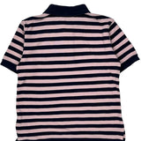 Age 4 Polo By Ralph Lauren Striped Polo Shirt - Small Pink Cotton