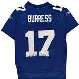 Age 8 Reebok New York Giants Football Jersey - Small Blue Polyester