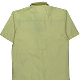 Faded Glory Hawaiian Shirt - Medium Yellow Cotton Blend