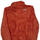 The North Face Fleece Jacket - Small Orange Polyester