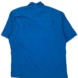 Tommy Bahama Hawaiian Shirt - Large Blue Silk