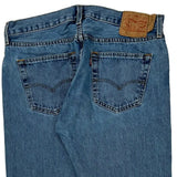 501 Levis Jeans - 32W 26L Blue Cotton