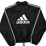 Adidas Windbreaker - Medium Black Nylon