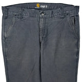 Carhartt Trousers - 36W 30L Grey Cotton