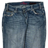 Rock & Republic Studded Jeans - 33W US 8 Blue Denim