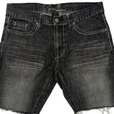 Royal Denim Shorts - 36W 10L Gray Cotton